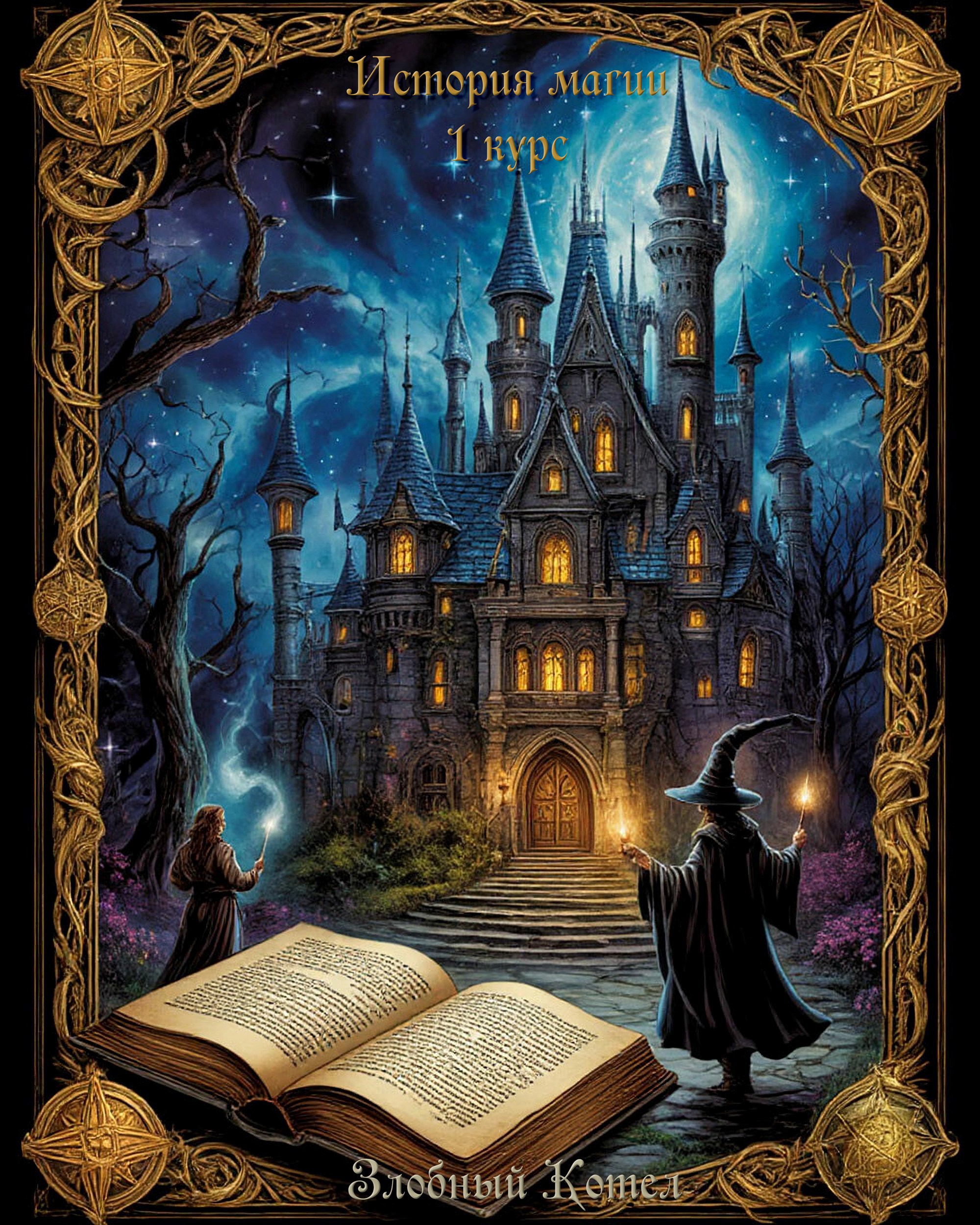 Обложка книги «История магии. 1 курс»