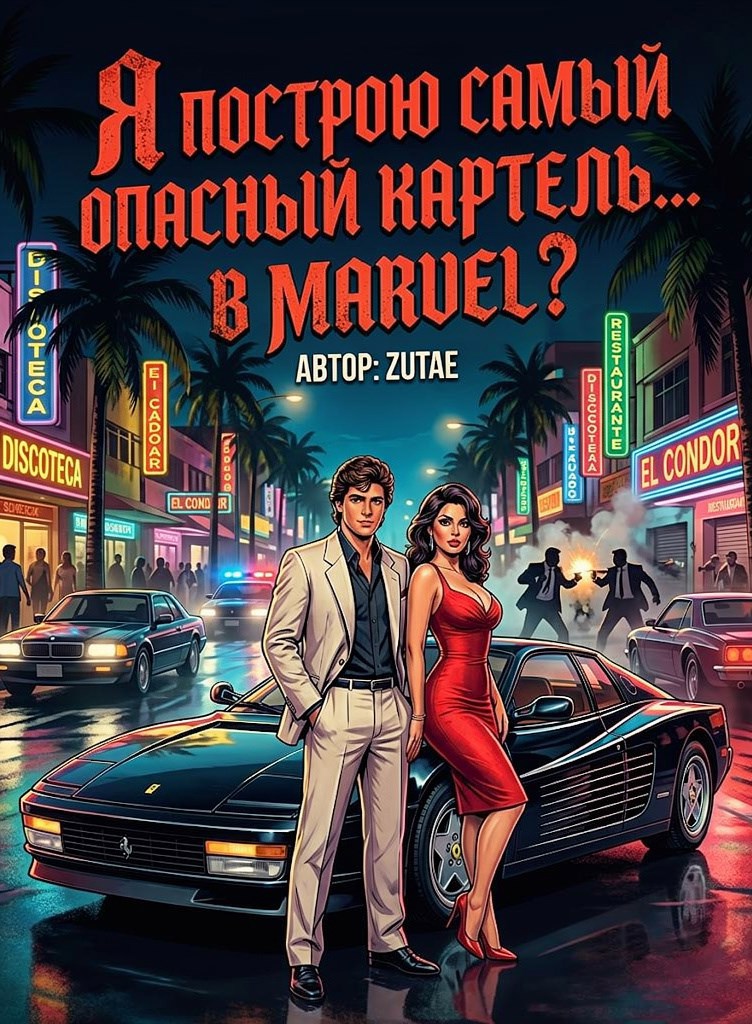 Обложка книги «Я построю самый опасный картель... В Marvel?»