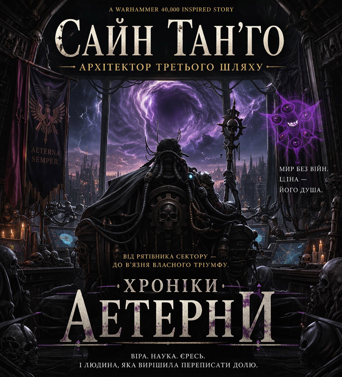 Обложка книги «Warhammer 40,000: Rogue Trader — Третий Путь»