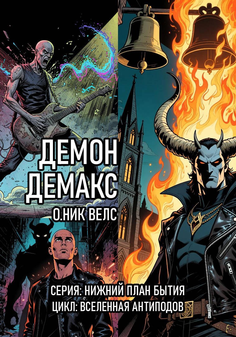 Обложка книги «Фантасмагория: Демон ДеМакс»
