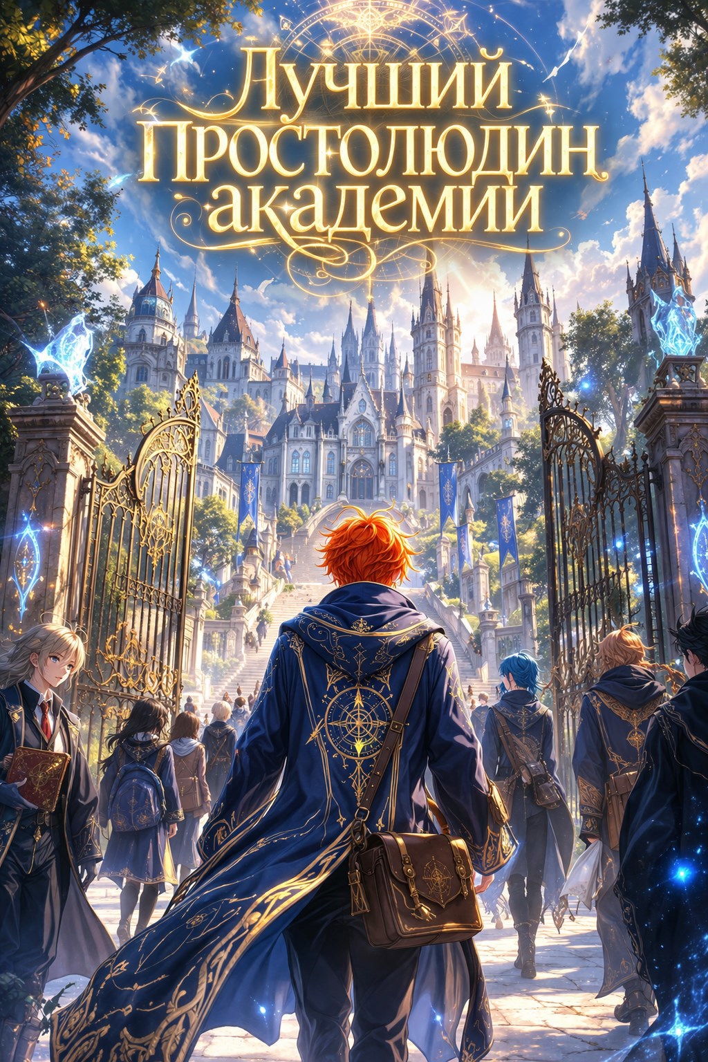 Обложка книги «Лучший простолюдин академии»
