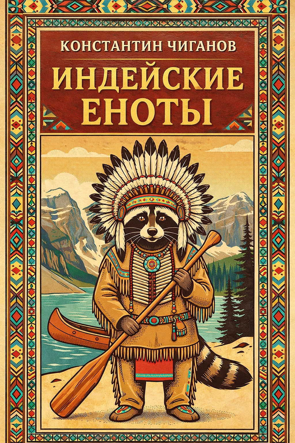 Обложка книги «Индейские еноты. Поэма.»