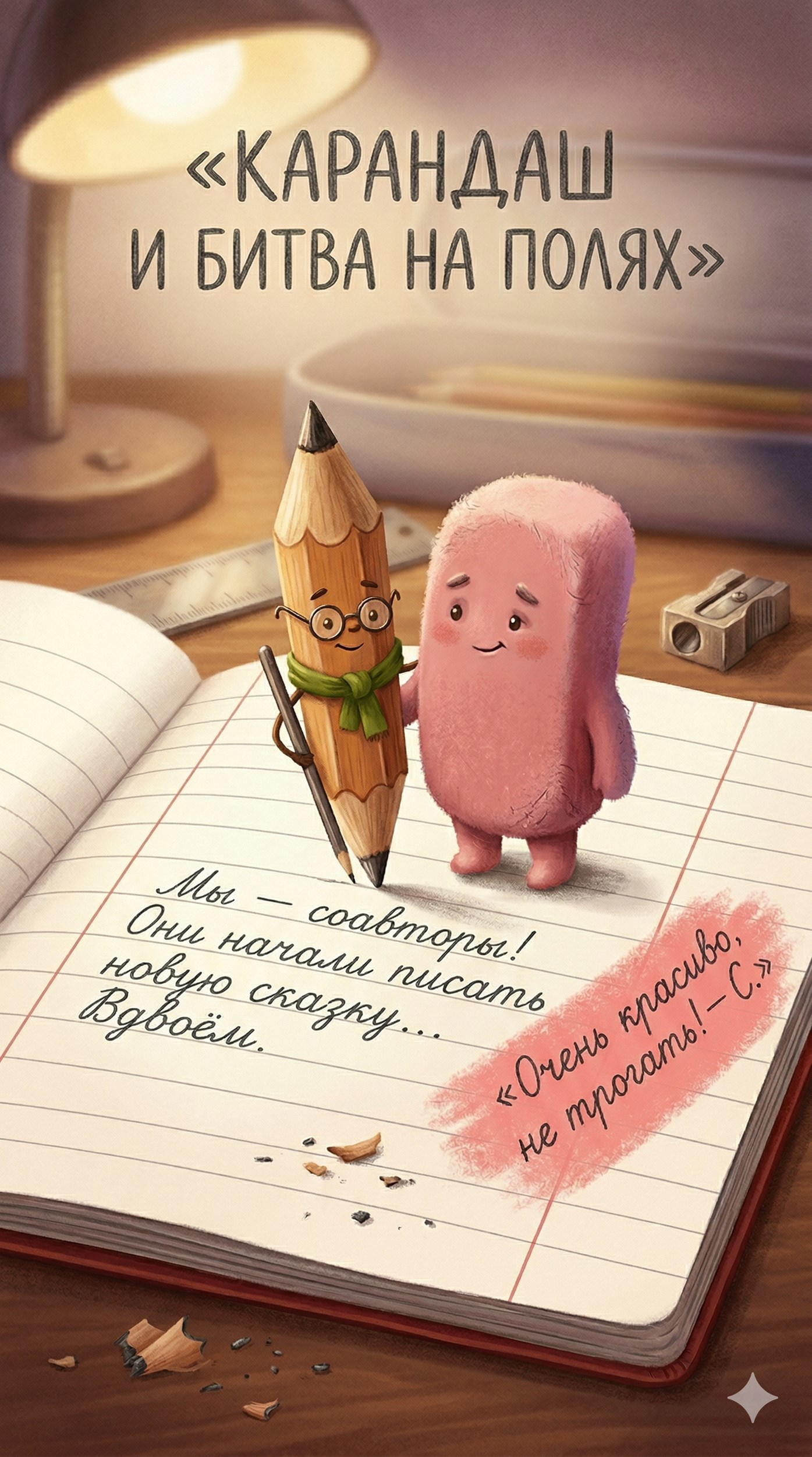 Обложка книги «Карандаш и битва на полях»