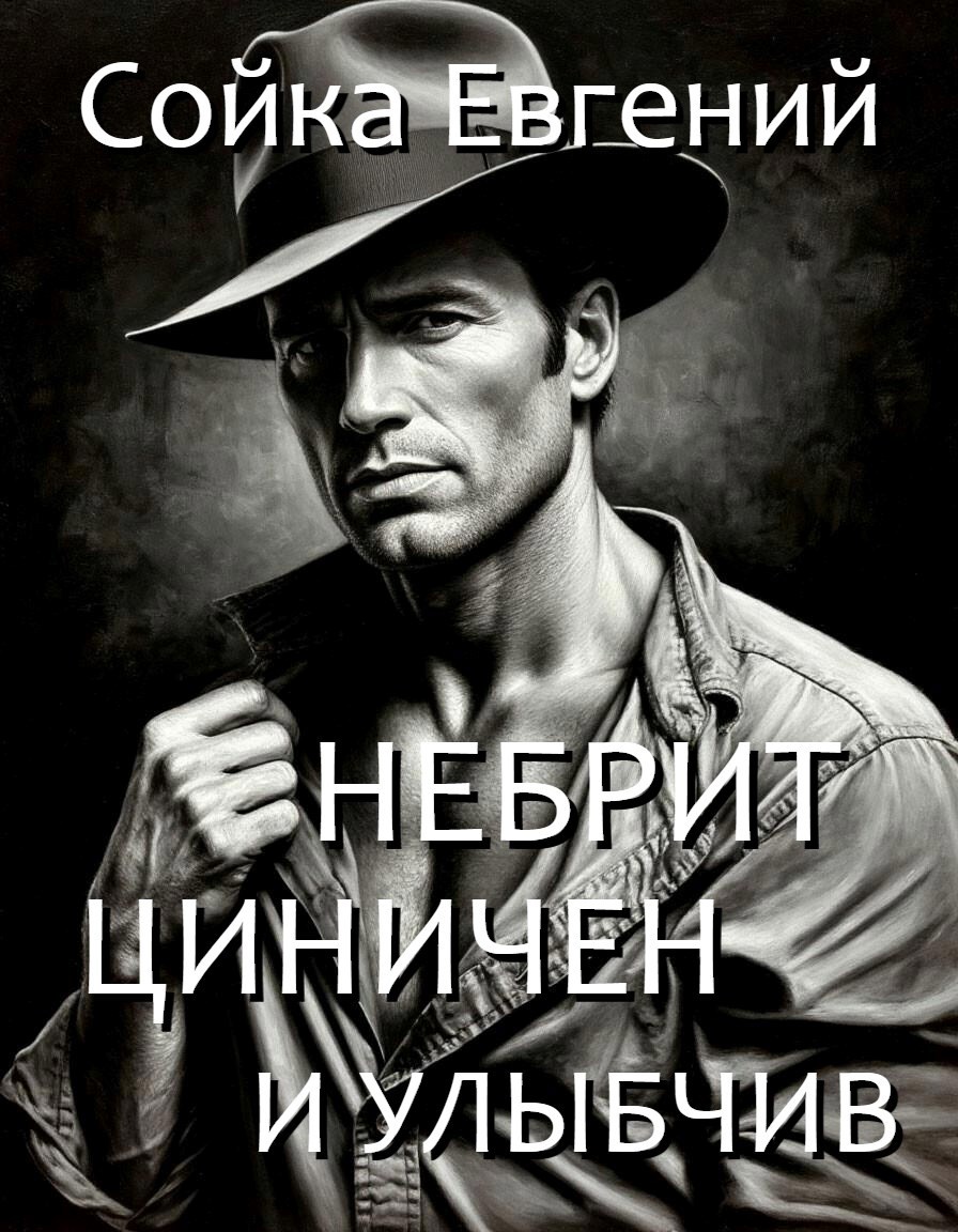Обложка книги «Небрит, циничен и улыбчив...»