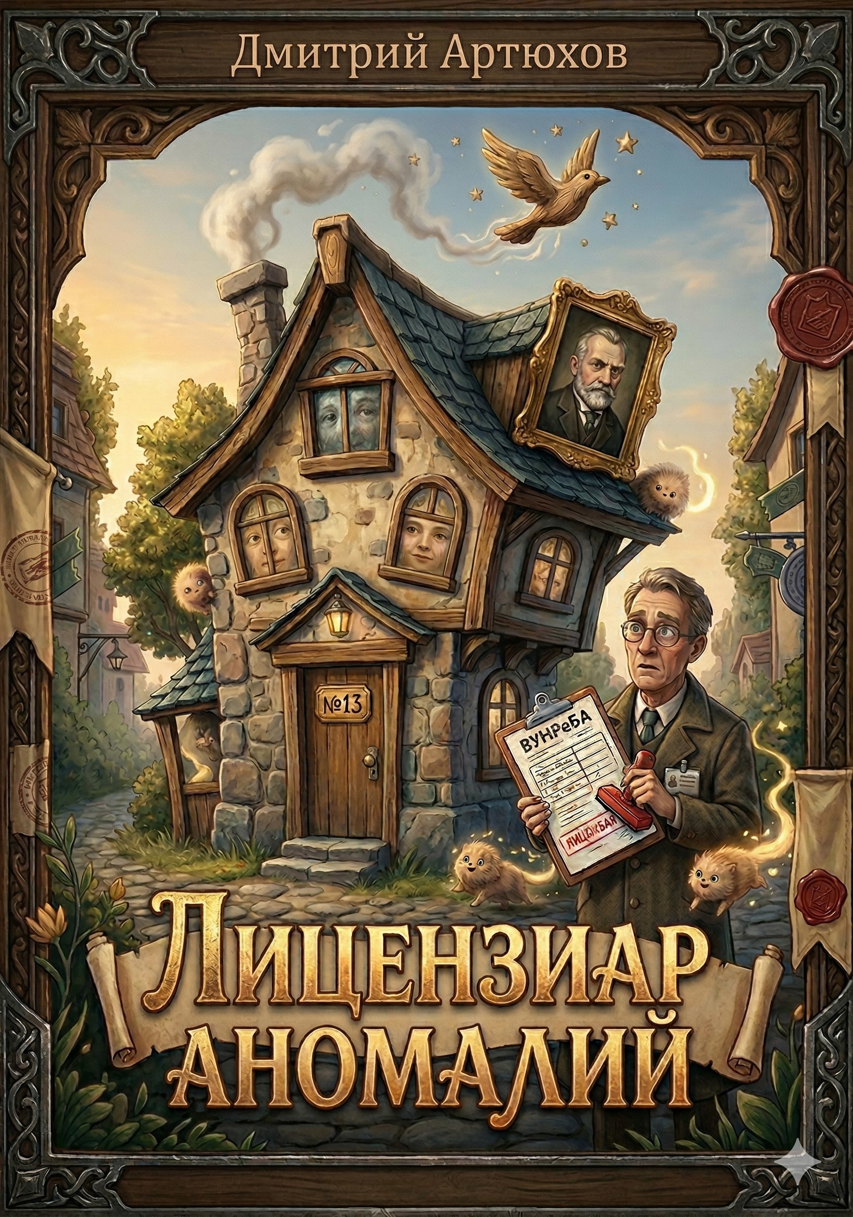 Обложка книги «Лицензиар Аномалий»