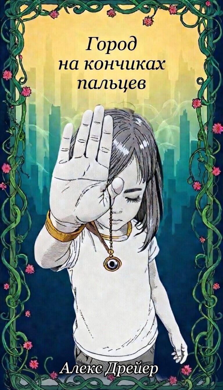 Обложка книги «Город на кончиках пальцев.»