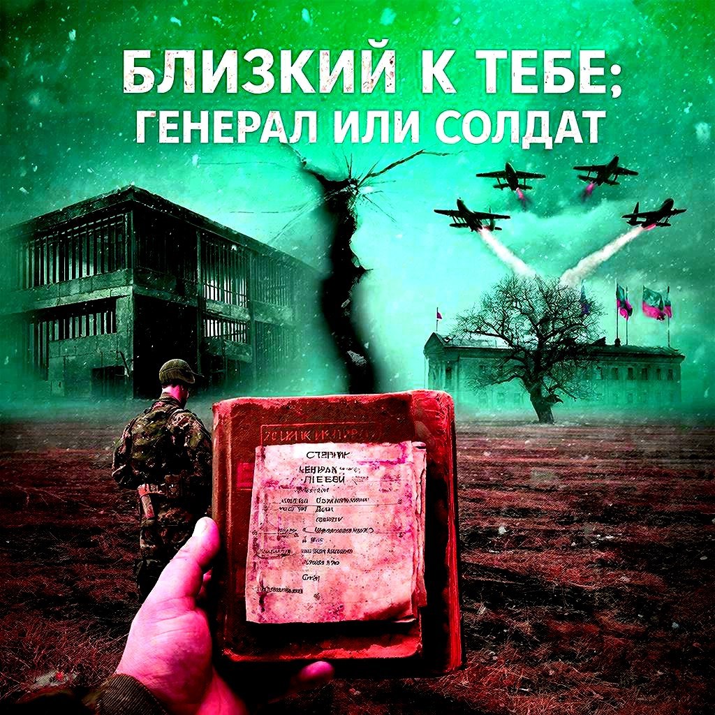 Обложка книги «Близкий к тебе генерал или солдат.»