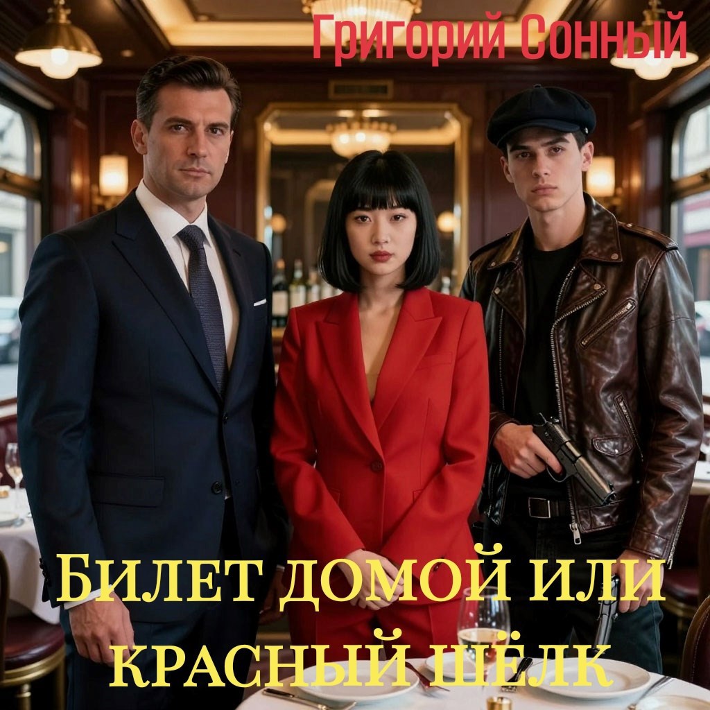 Обложка книги «Билет домой или красный шёлк»