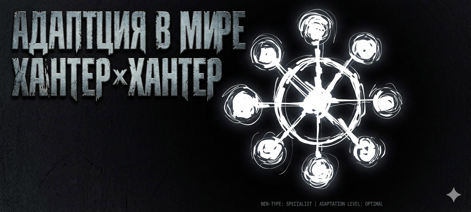 Обложка книги «Адаптация в мире Hunter x Hunter»