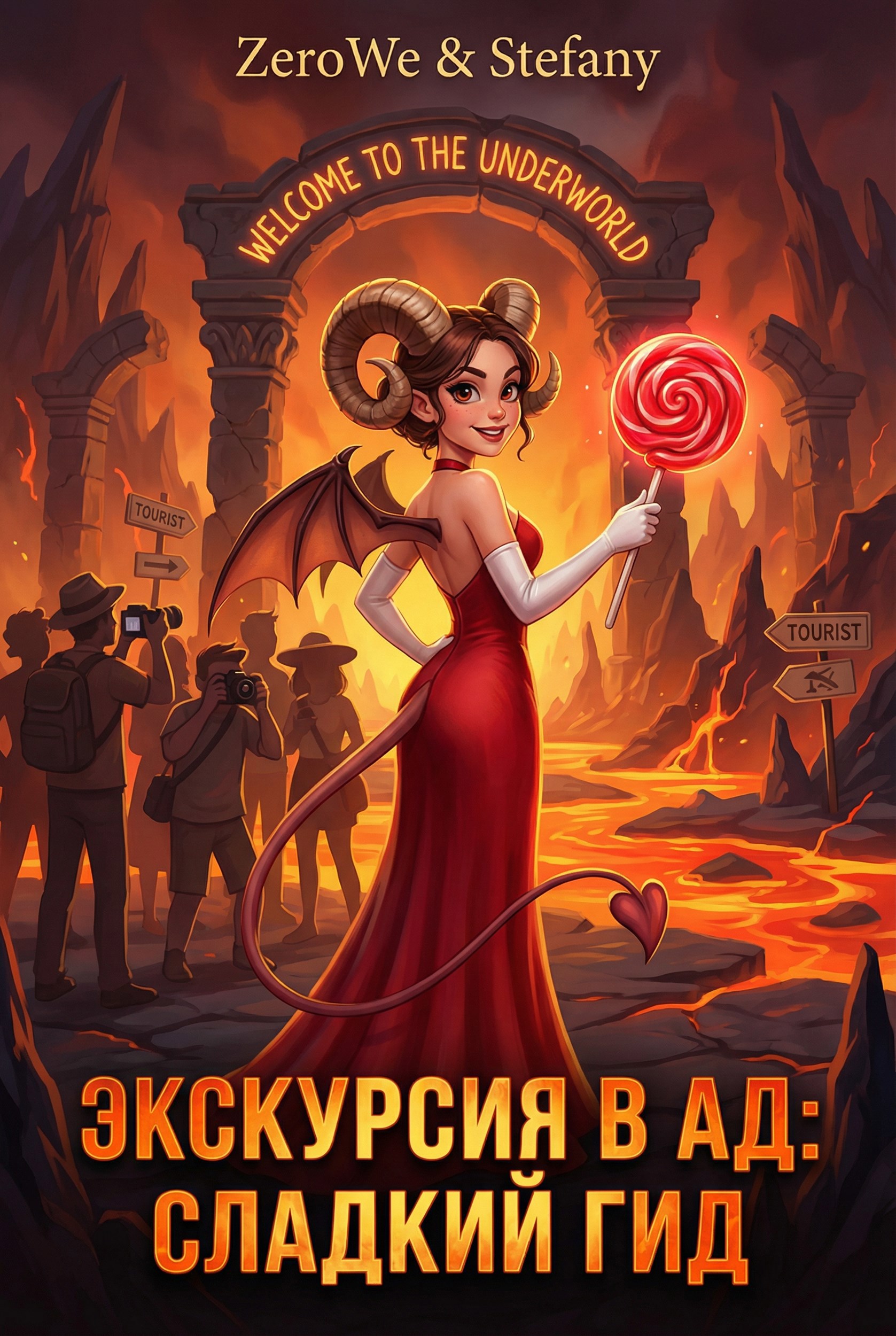 Обложка книги «Экскурсия в ад: сладкий гид»