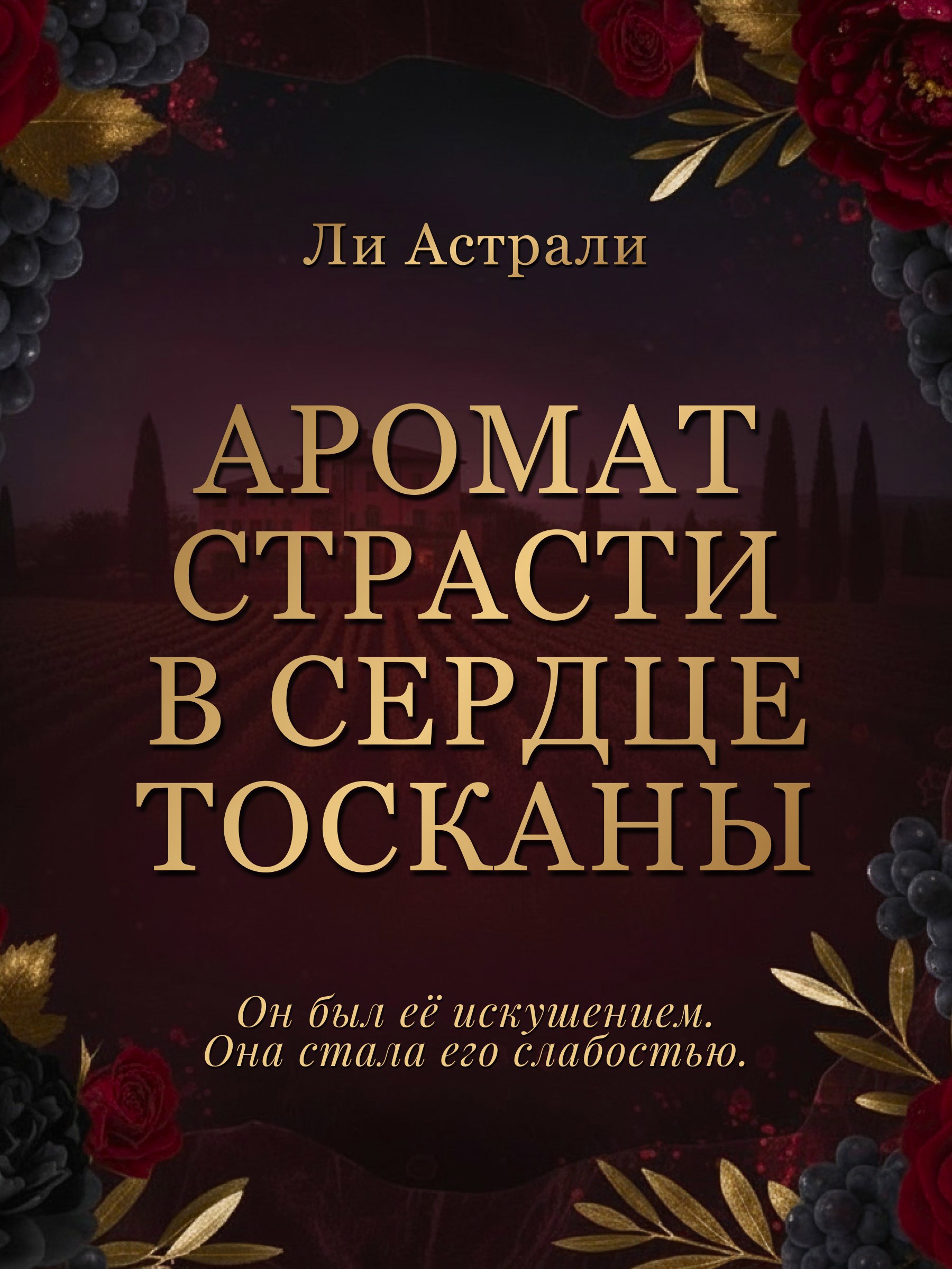 Обложка книги «Аромат страсти в сердце Тосканы»