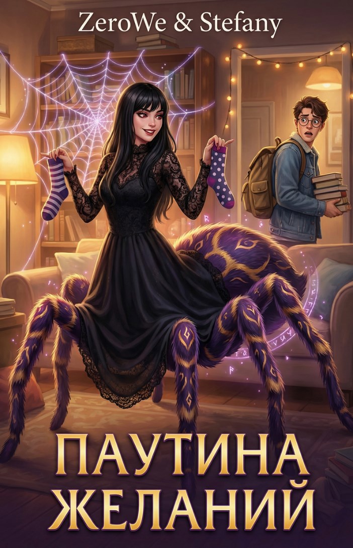Обложка книги «Паутина желаний»