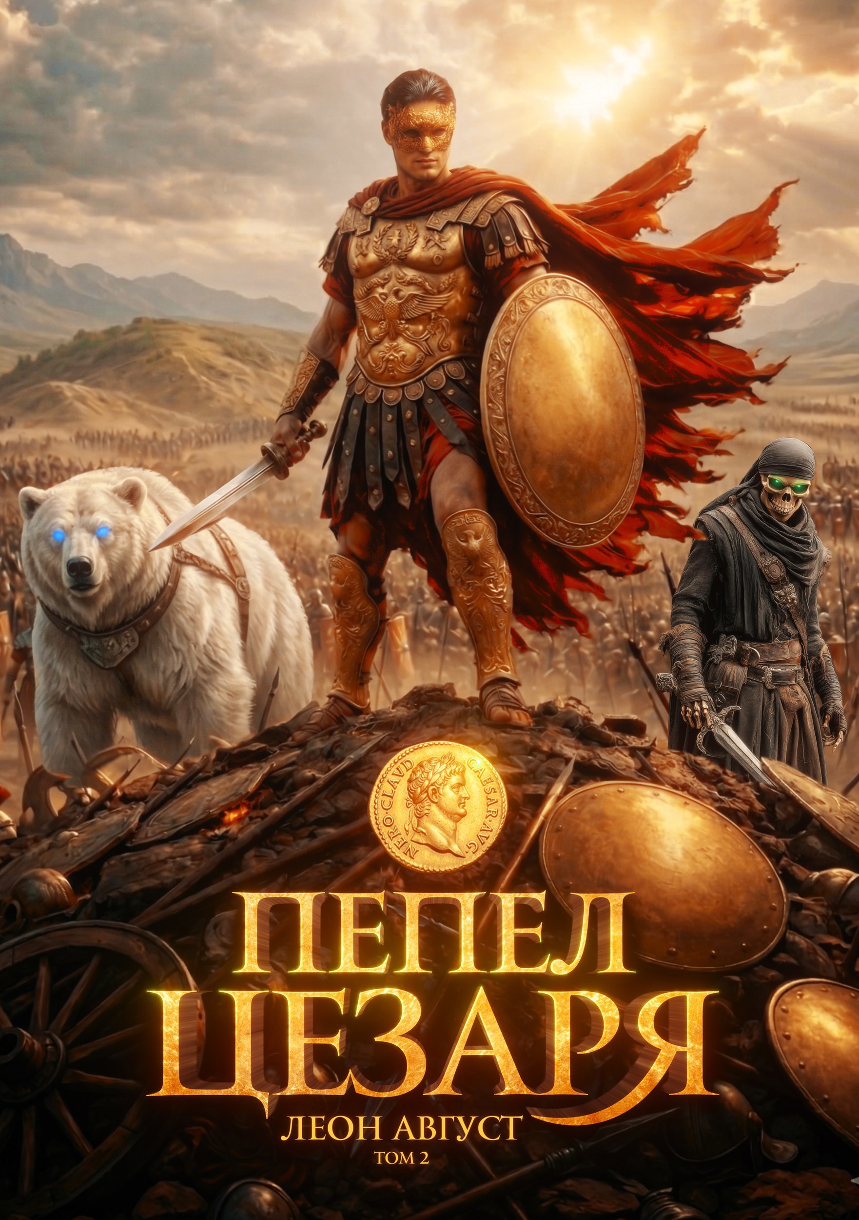Обложка книги «Пепел Цезаря. Том 2»
