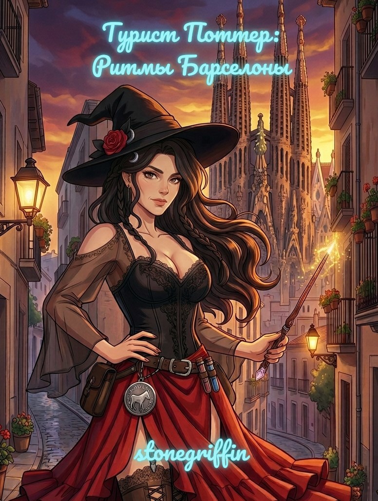 Обложка книги «Турист Поттер: Ритмы Барселоны»