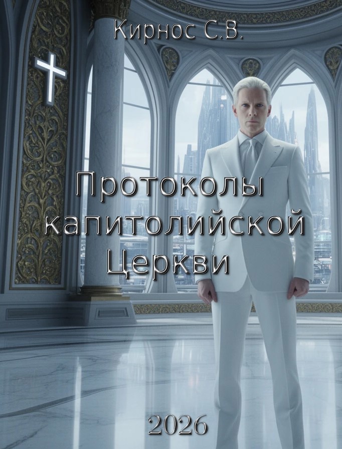 Обложка книги «Протоколы капитолийской Церкви»