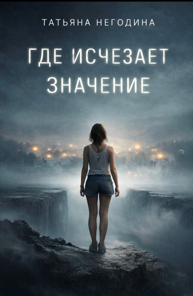 Обложка книги «Где исчезает значение»