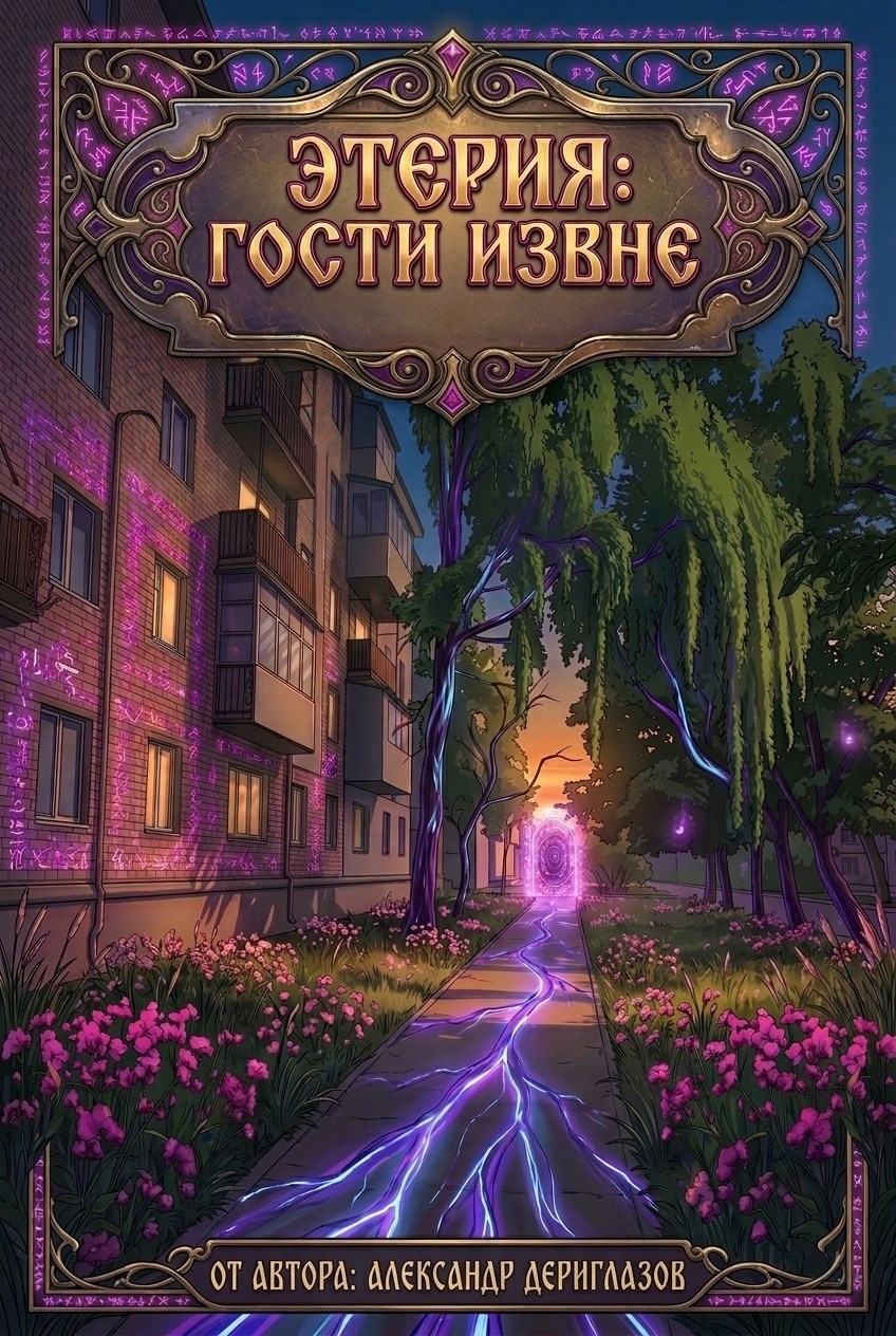 Обложка книги «Этерия: Гости извне»