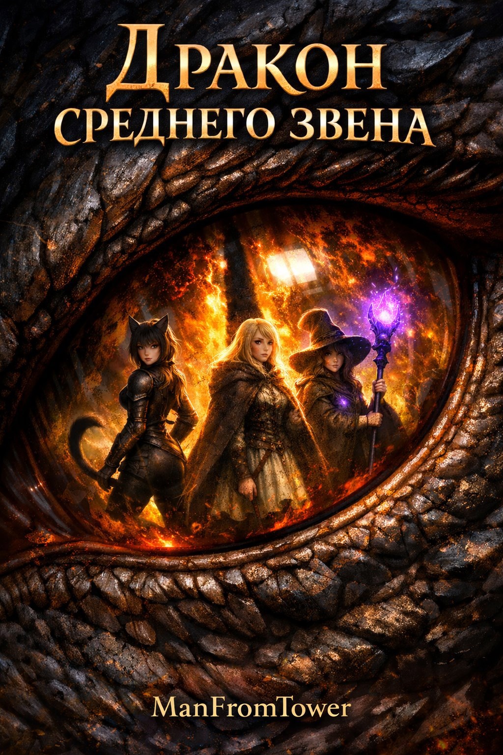 Обложка книги «Дракон среднего звена»