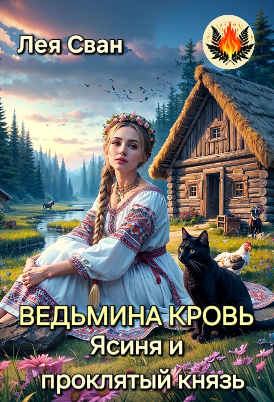 Обложка книги «Ведьмина кровь. Ясиня и проклятый князь»