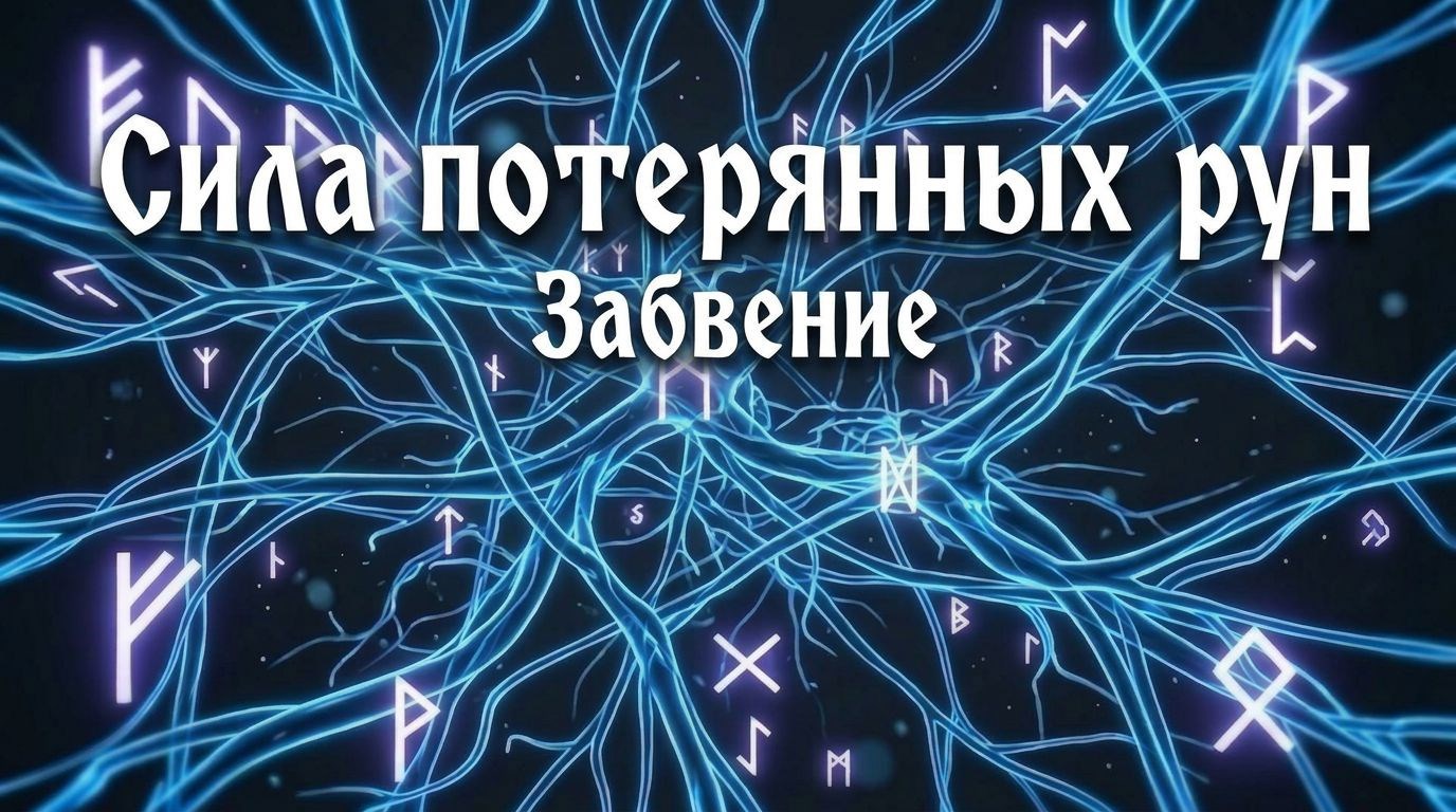 Обложка книги «Сила потерянных рун. Забвение»