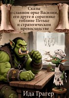 Обложка произведения Сказы о славном орке Василии, его друге и соратнике гоблине Петьке и стратегическом превосходстве