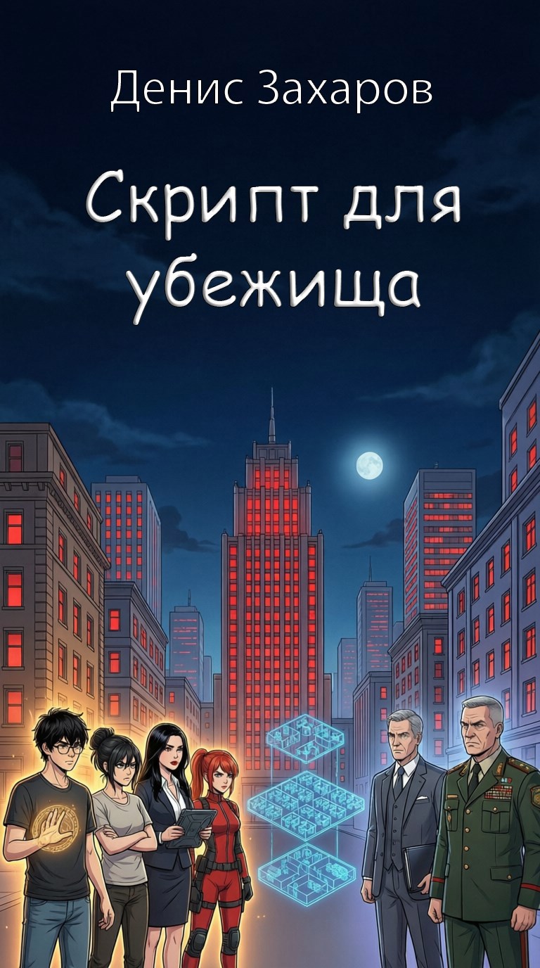 Обложка книги «Скрипт для убежища»