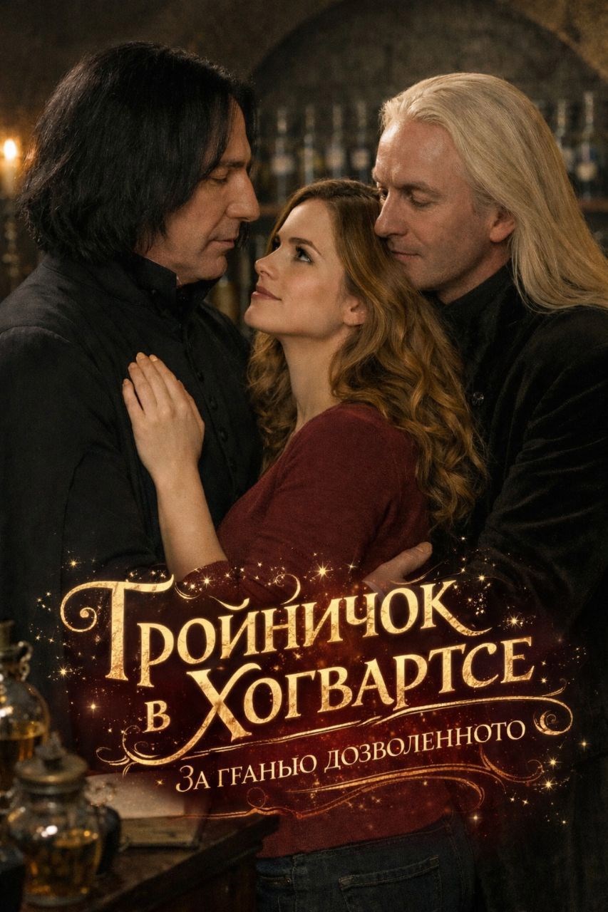 Обложка книги «Тройничок в Хогвартсе: За гранью дозволенного»