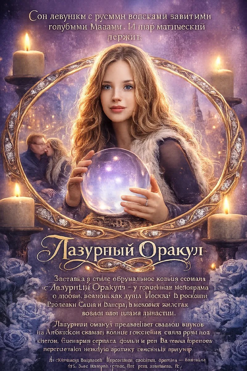 Обложка книги «Лазурный оракул»
