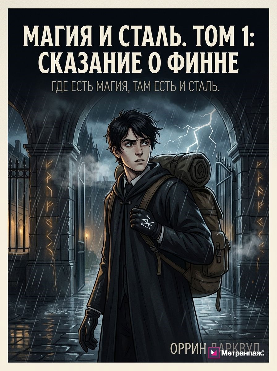 Обложка книги «Магия и сталь: Сказание о Финне. Том 1»