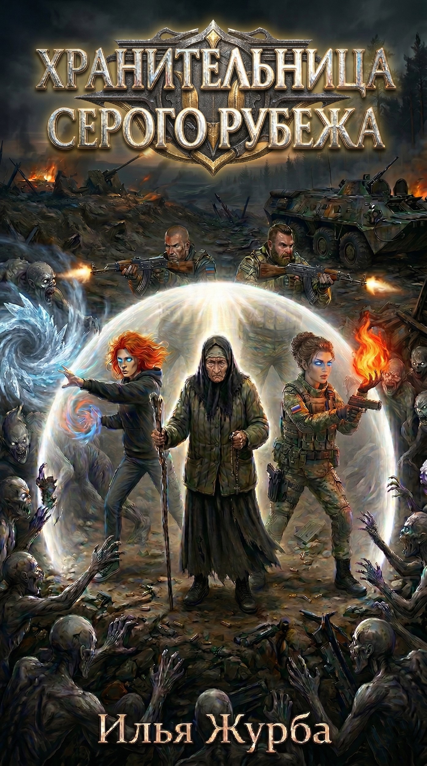 Обложка книги «Хранительница Серого Рубежа»