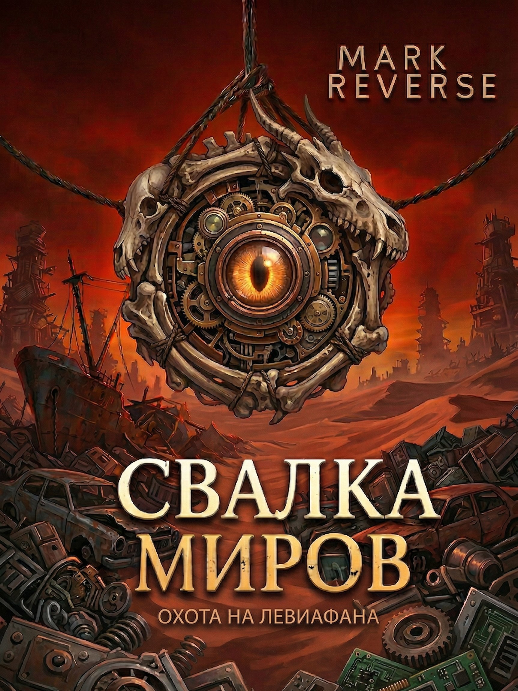 Обложка книги «Свалка миров. Том 4: Охота на левиафана»