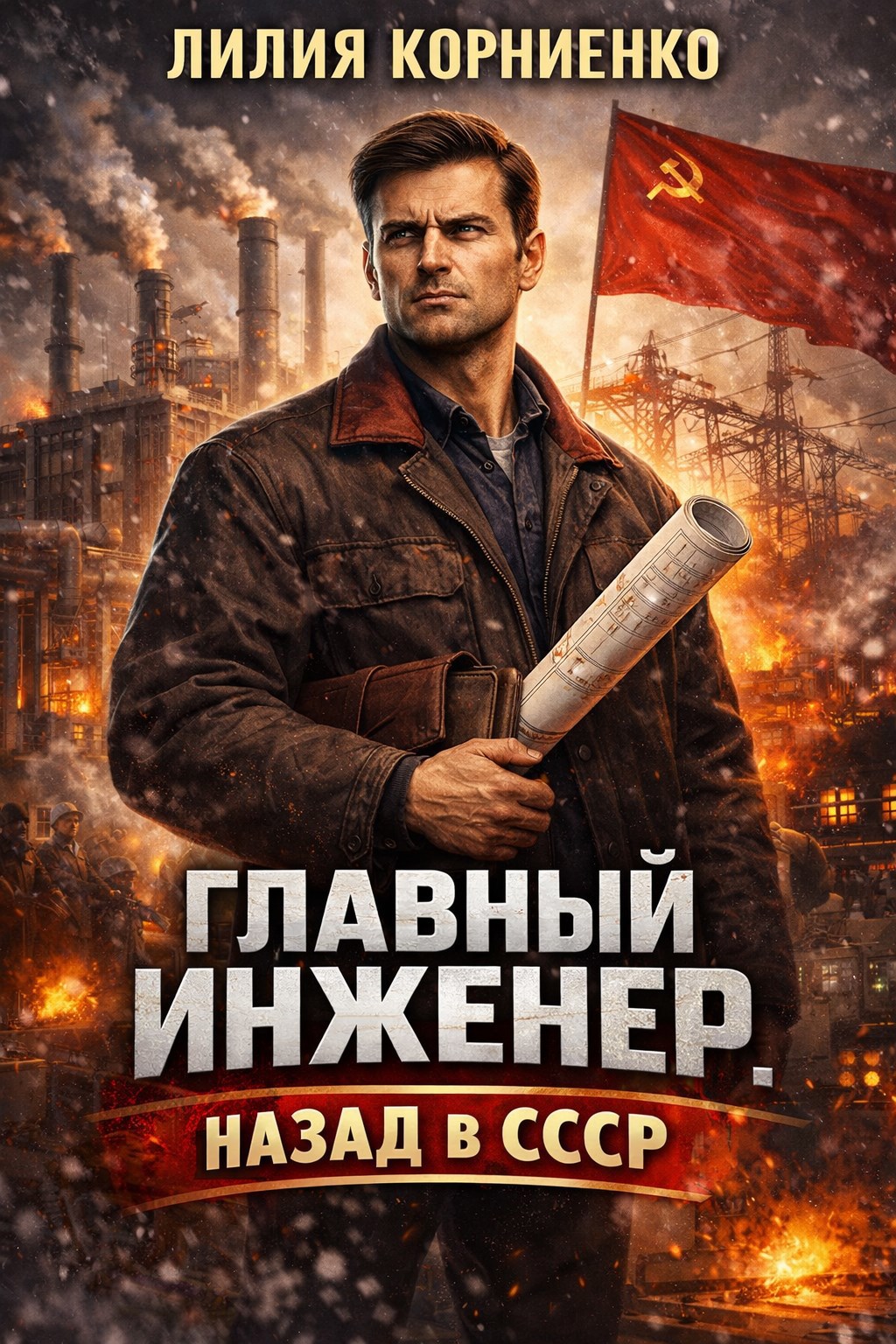 Обложка книги «Главный инженер. Назад в СССР»