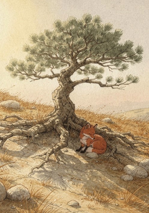 Обложка книги «Сова и лис»