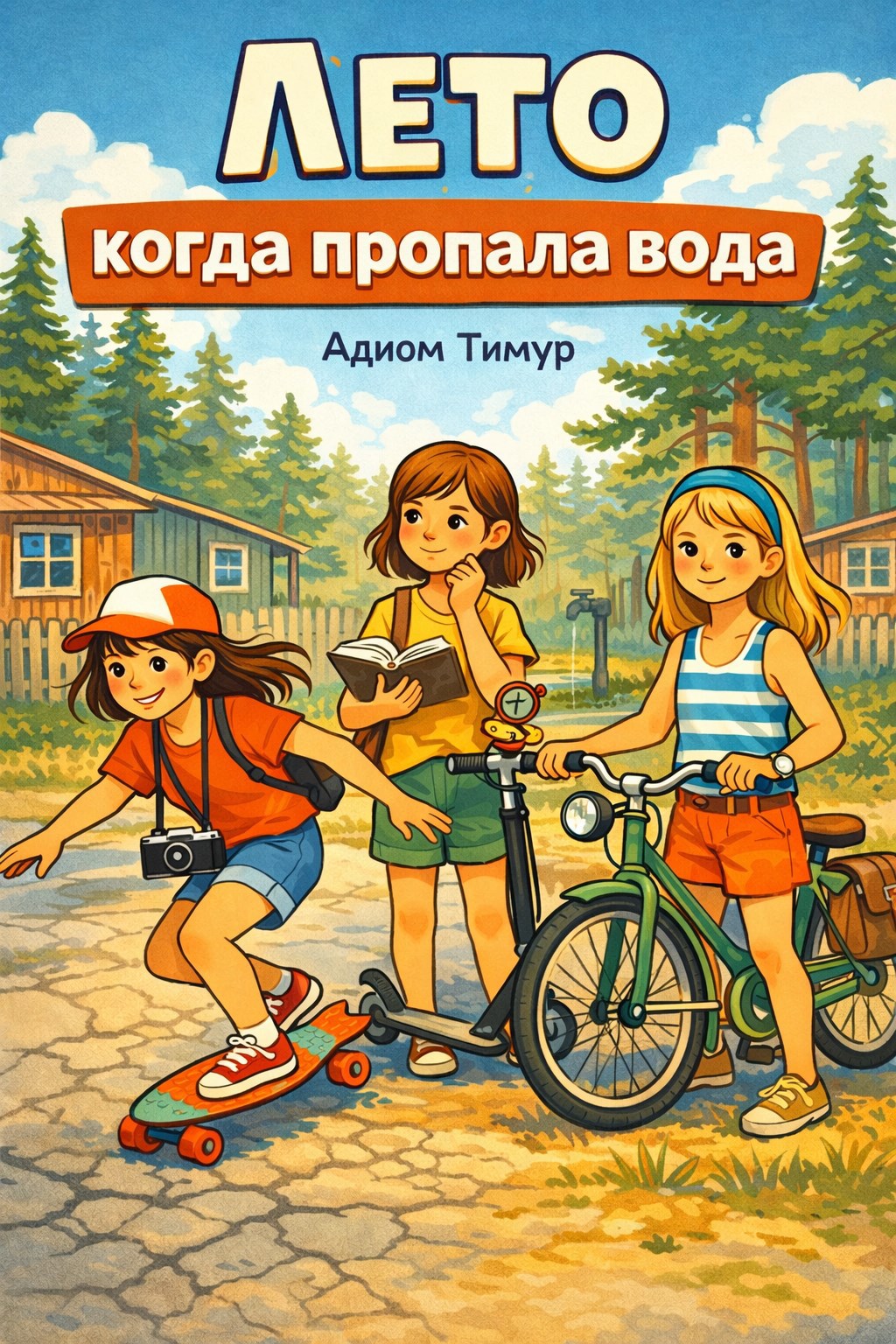 Обложка книги «Лето, когда пропала вода»