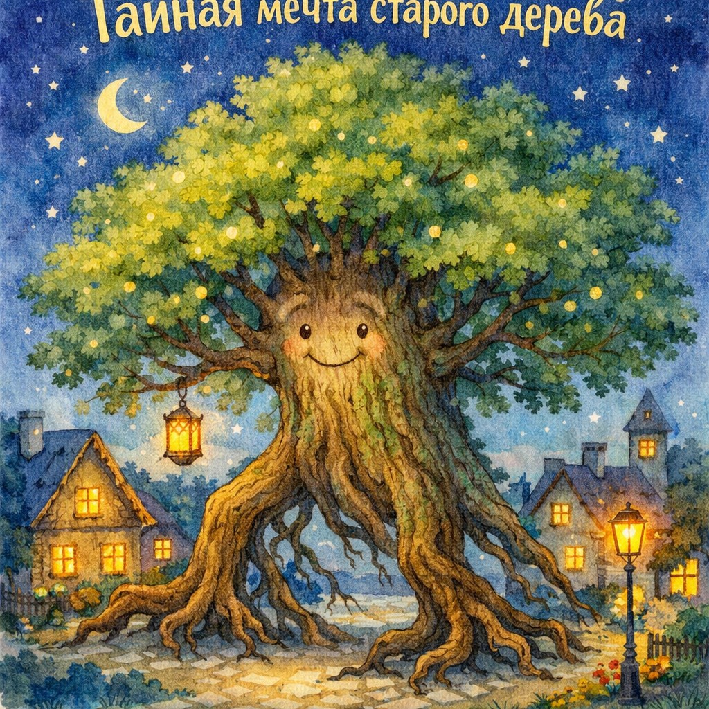 Обложка книги «Тайная мечта старого дерева»