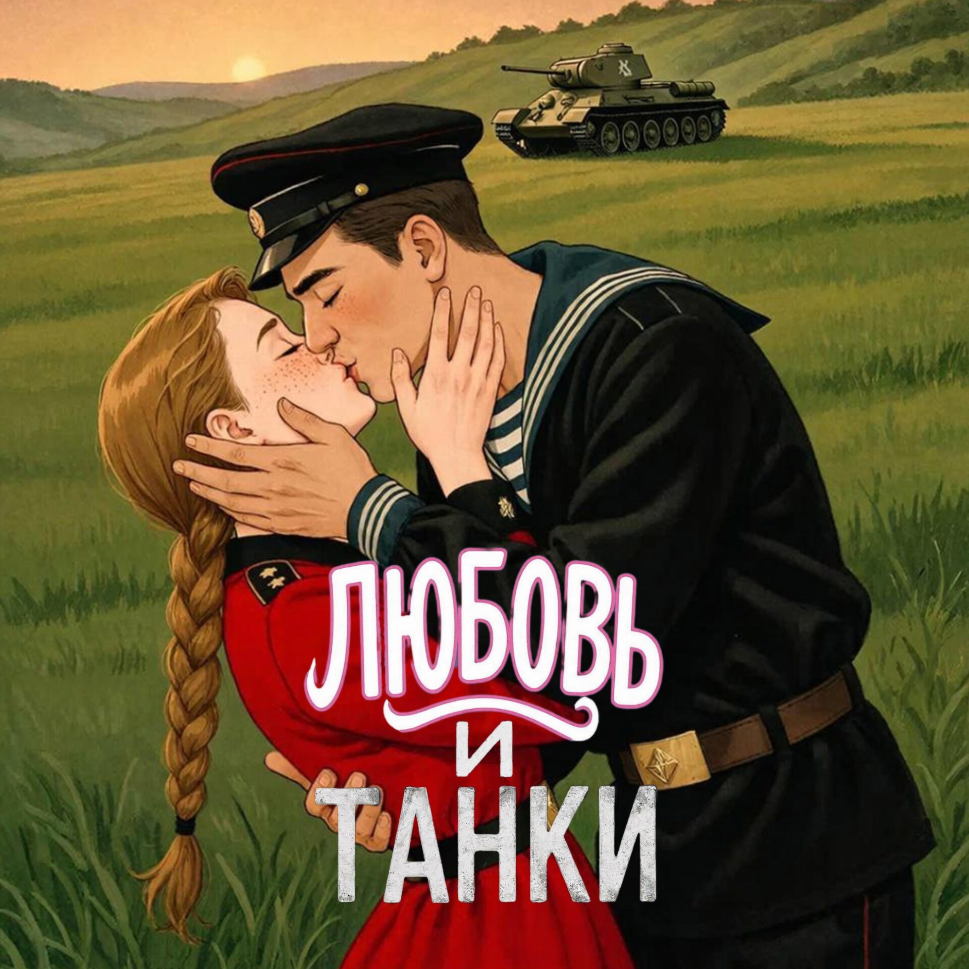 Обложка книги «Любовь и танки»