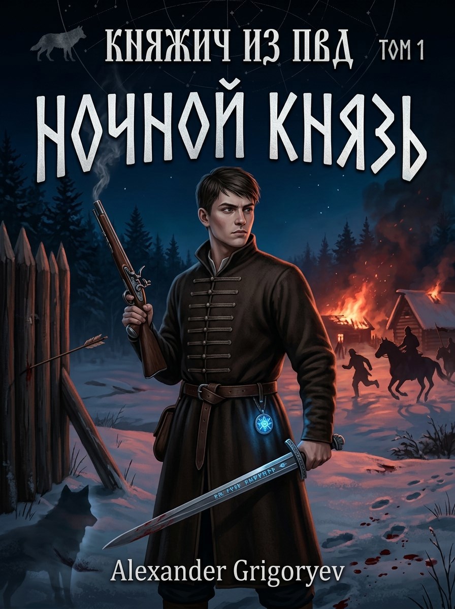 Обложка книги «Княжич из ПВД. Том 1. Ночной князь»