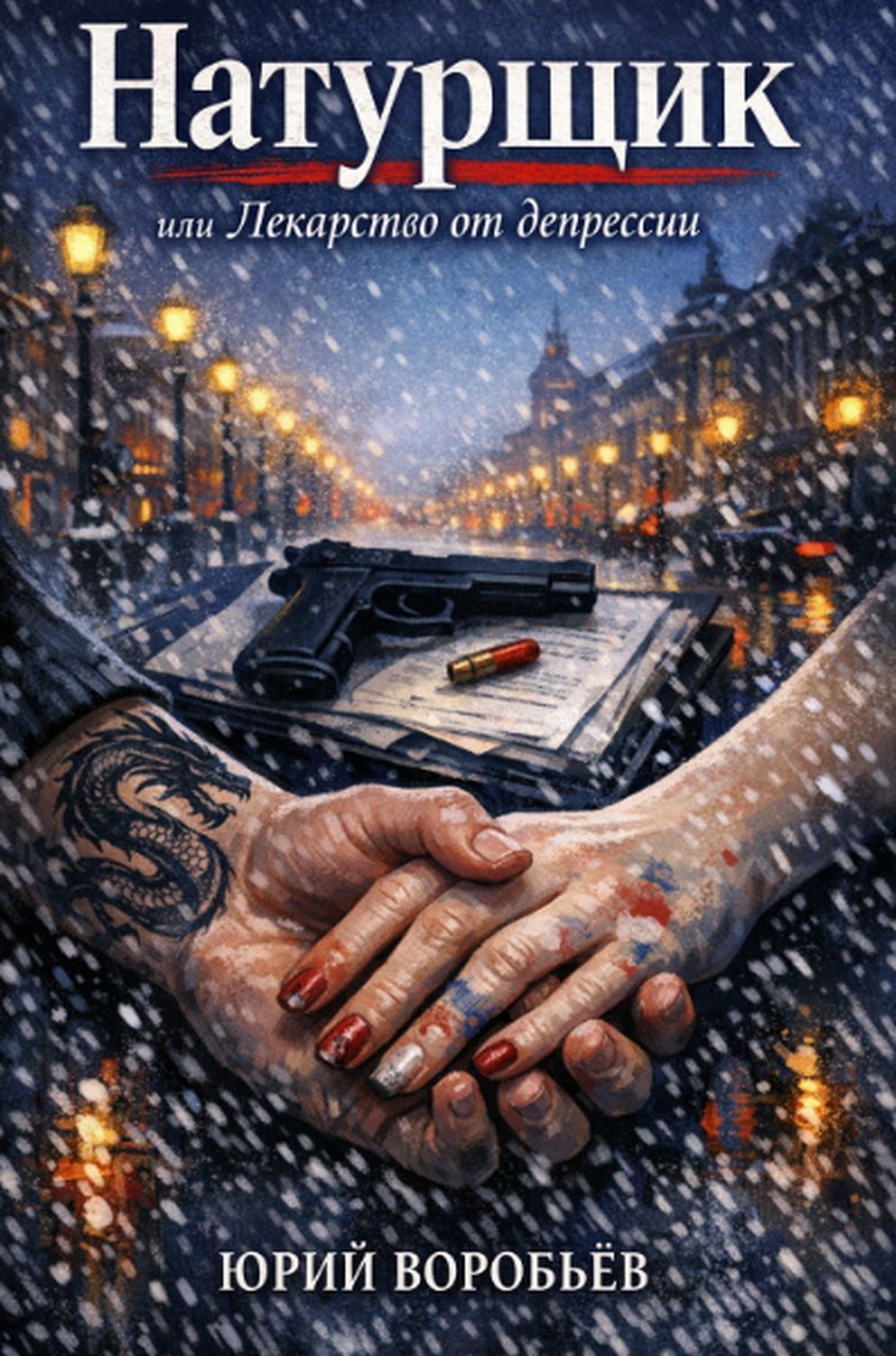 Обложка книги «Натурщик, или Лекарство от депрессии»