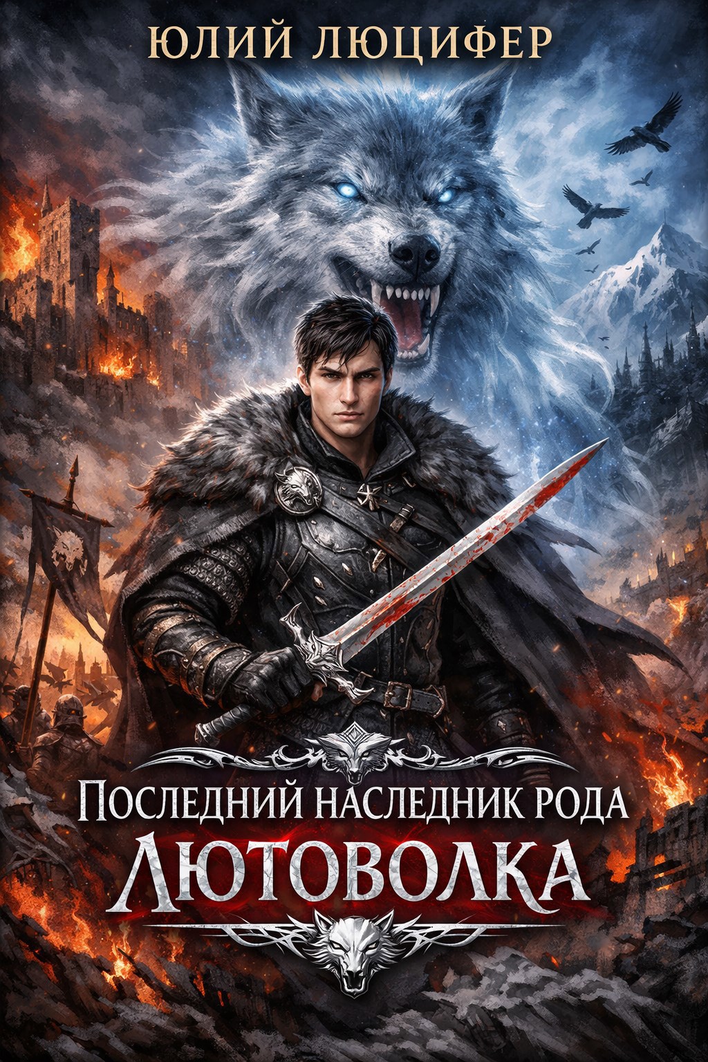 Обложка книги «Последний наследник рода Лютоволка»