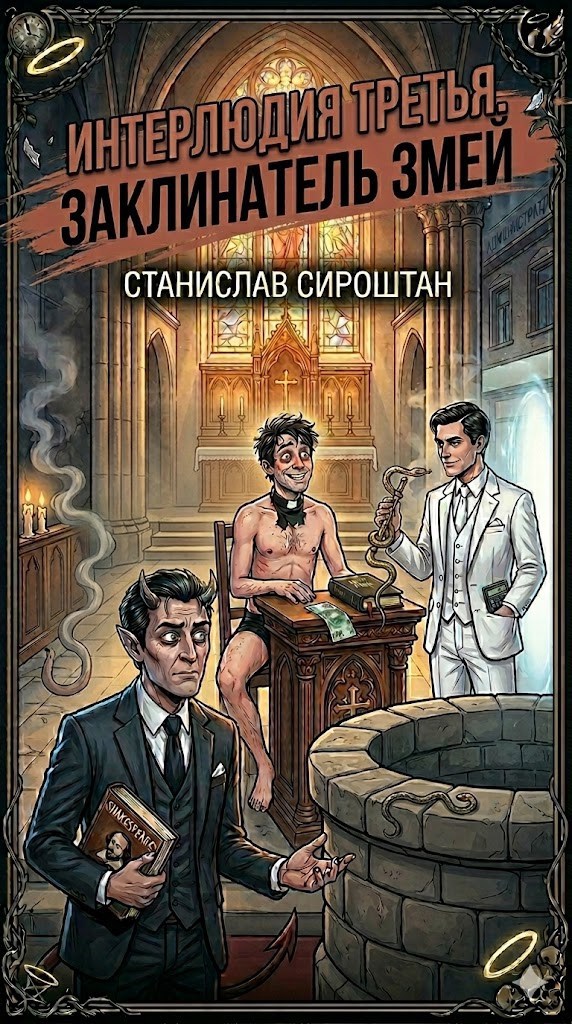 Обложка книги «Интерлюдия третья. Заклинатель змей»