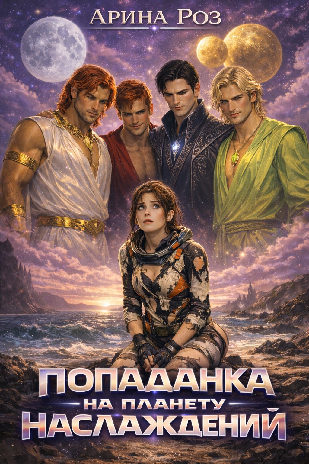 Обложка книги «Попаданка на планету наслаждений»