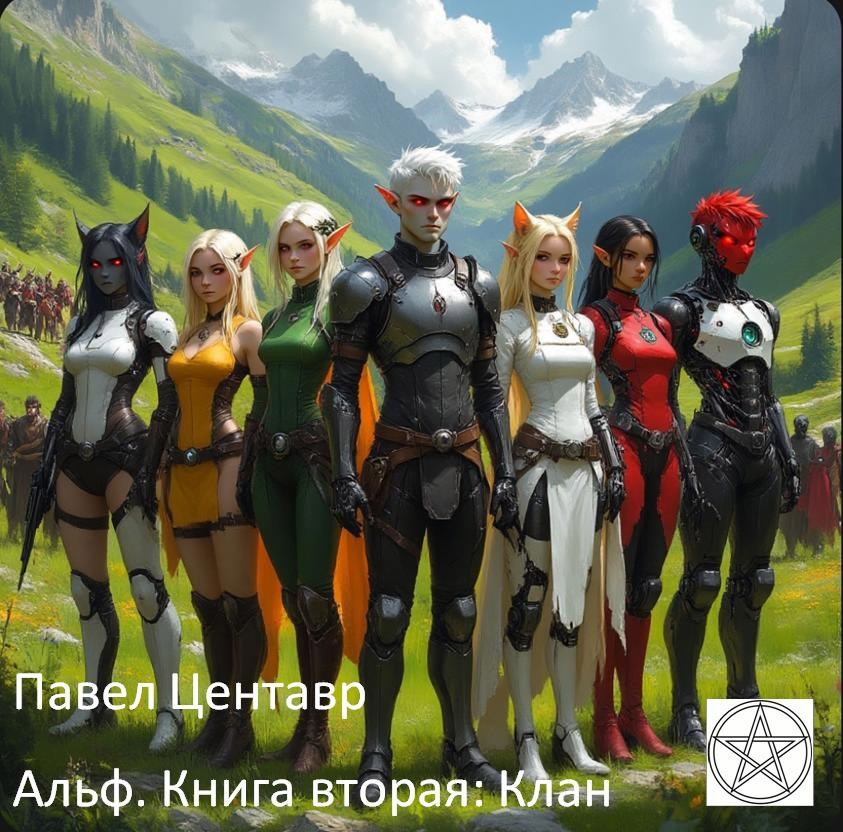 Обложка книги «Альф. Книга вторая. Клан»