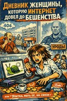 Обложка произведения Дневник женщины, которую интернет довел до бешенства, или «Улитка, мать её, на связи»