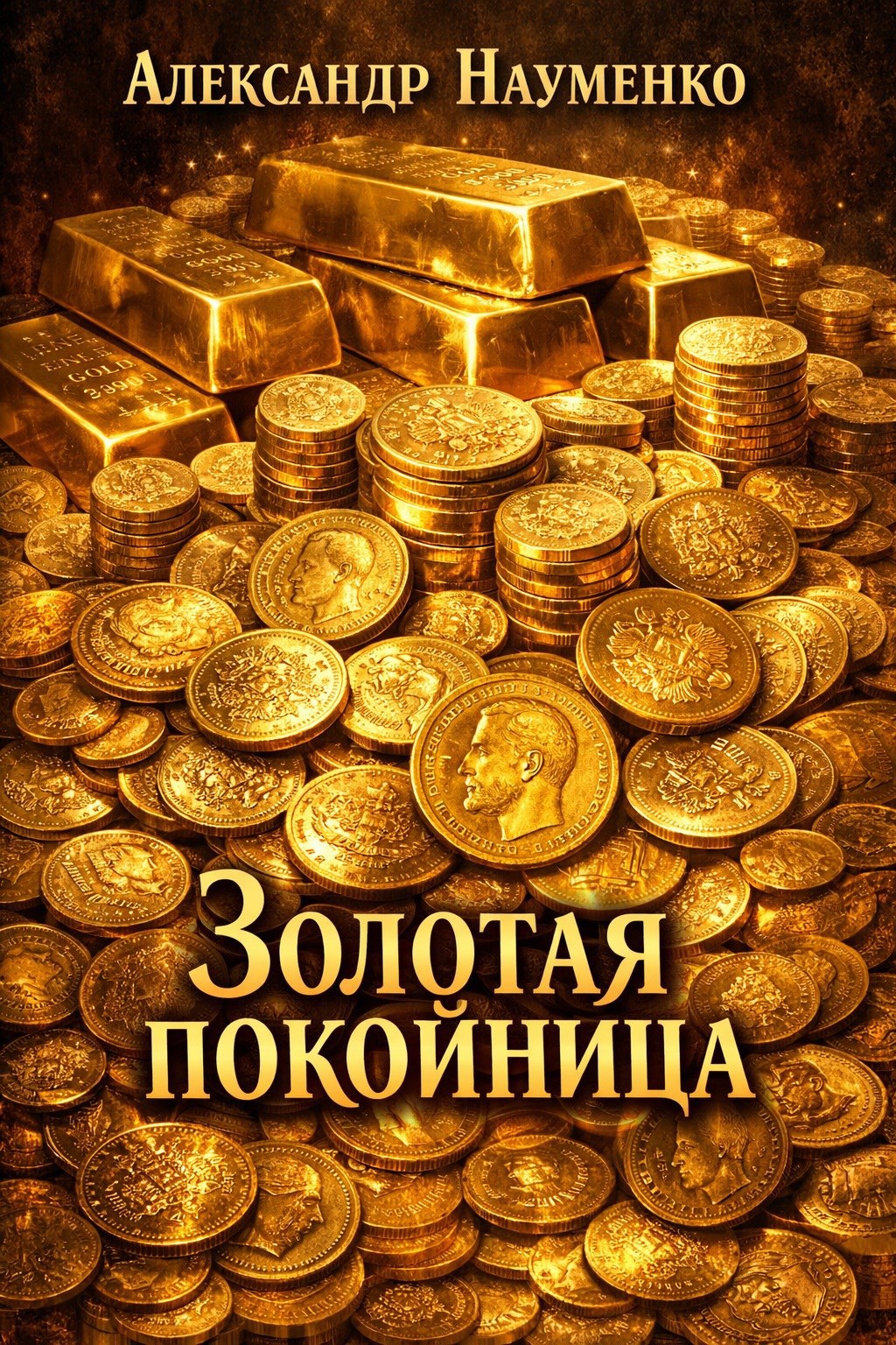 Обложка книги «Золотая покойница»
