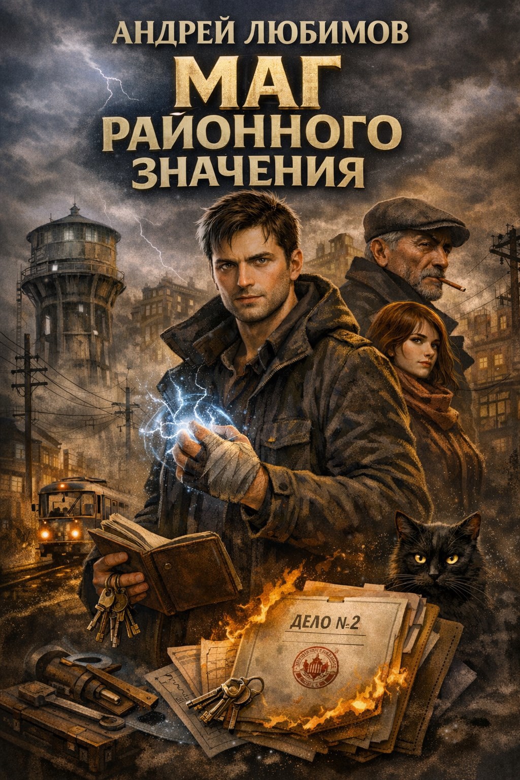 Обложка книги «Маг районного значения»