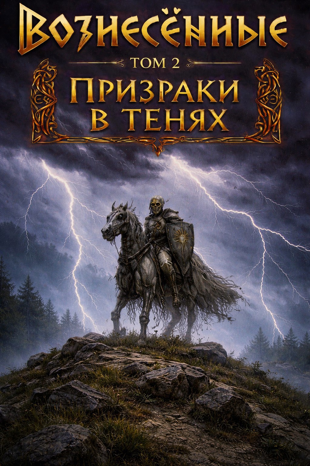 Обложка книги «Вознесённые Том 2 Призраки в Тенях»