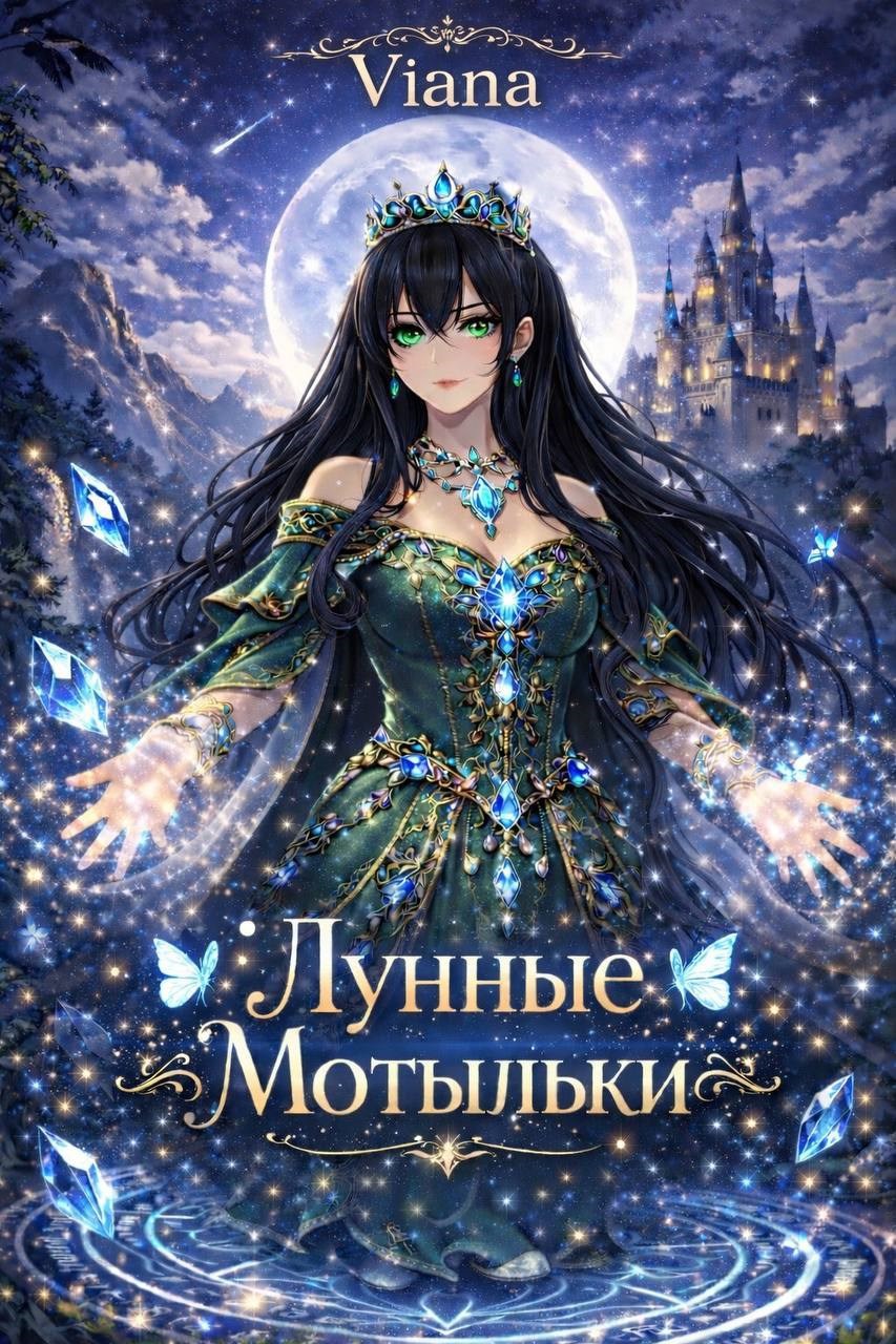 Обложка книги «Лунные Мотыльки»