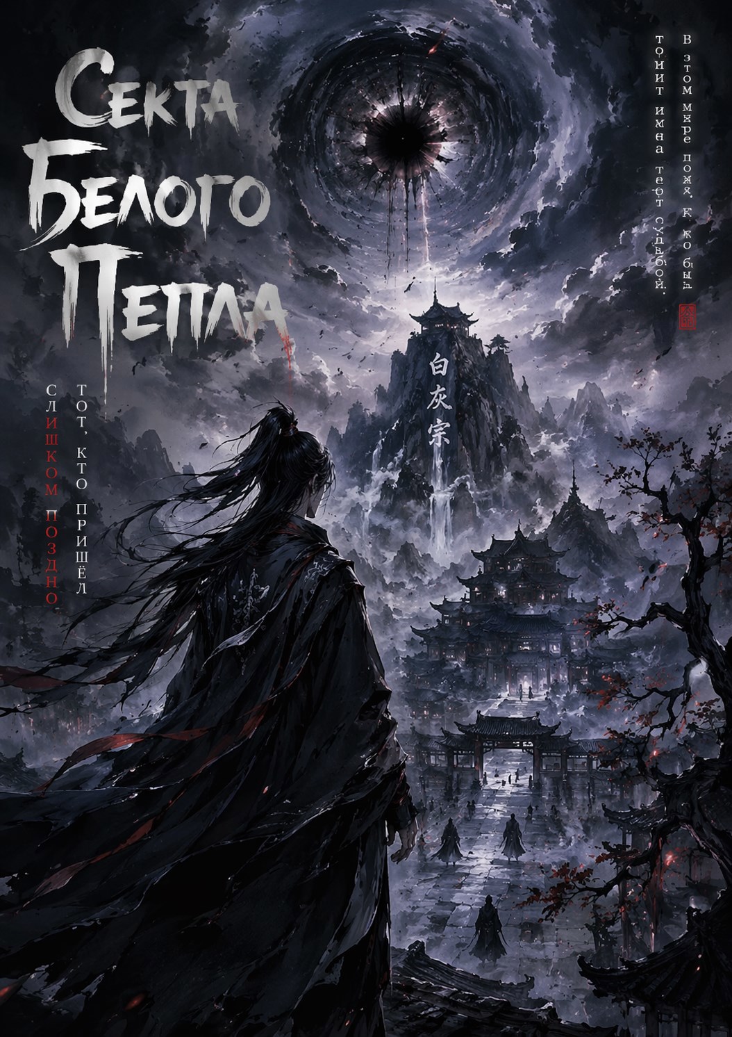 Обложка книги ««Секта Белого Пепла: Тот, кто пришёл слишком поздно»»