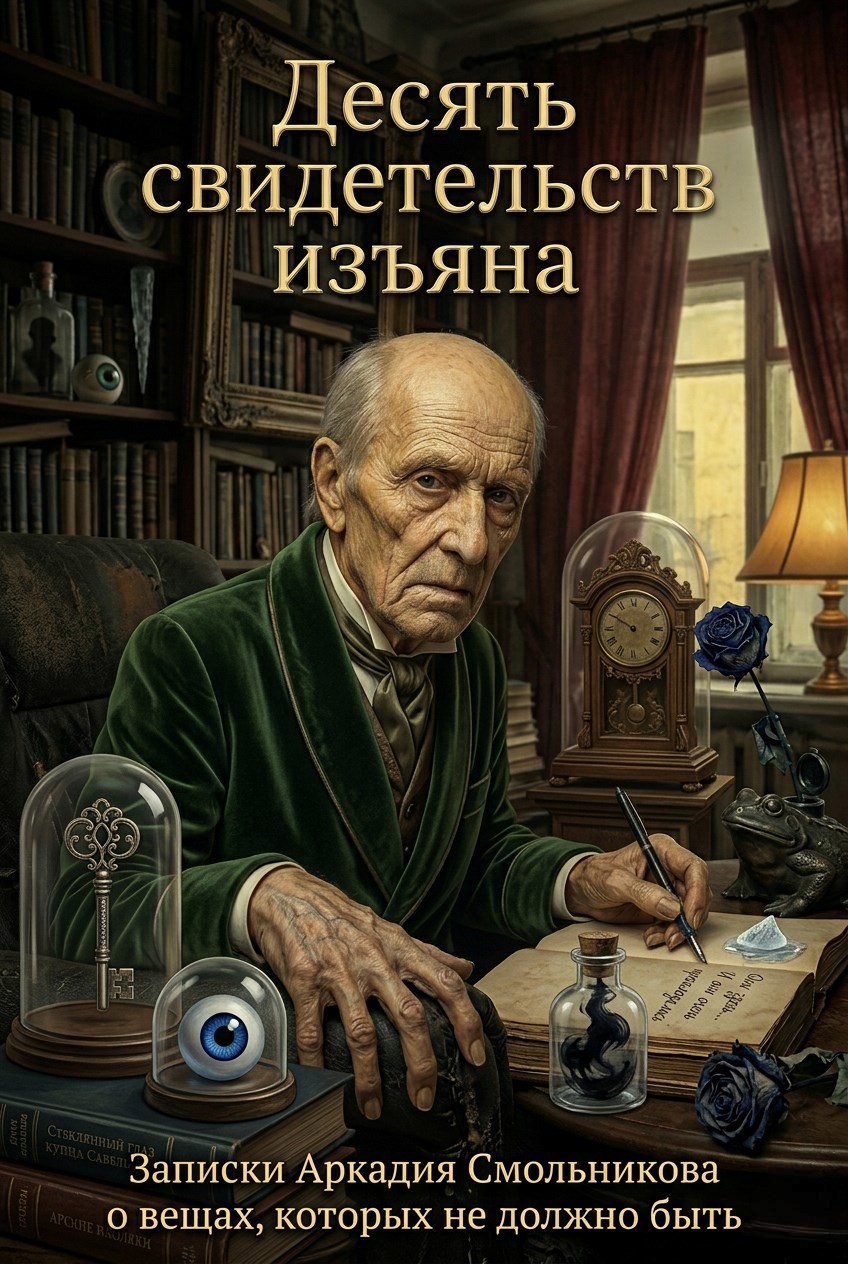 Обложка книги «ДЕСЯТЬ СВИДЕТЕЛЬСТВ ИЗЪЯНА»