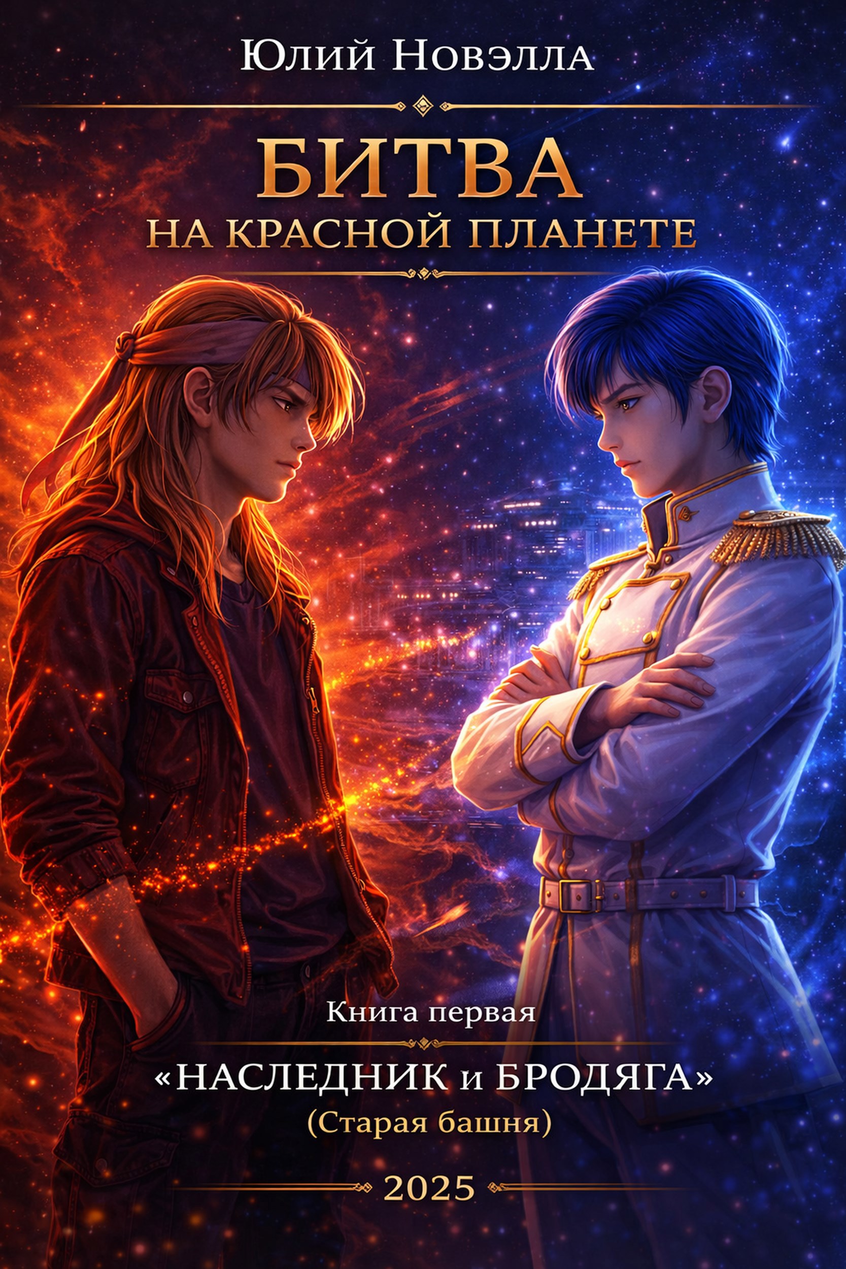 Обложка книги «БИТВА НА КРАСНОЙ ПЛАНЕТЕ»